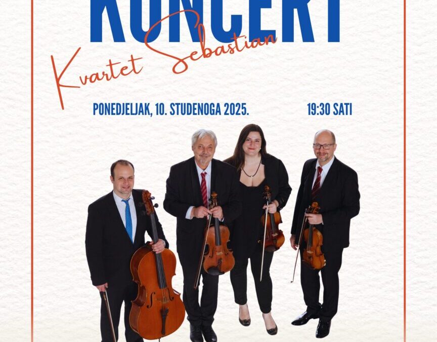 KONCERT – Gudački kvartet Sebastian