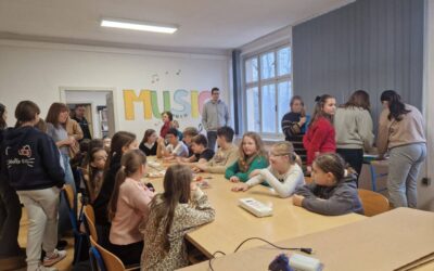 Danas je u Područnom odjelu Orahovica bila Božićna radionica