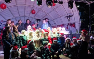 Mali zbor PO Orahovica sudjelovao je u adventskom programu „Naš zajednički Advent“ u Orahovici