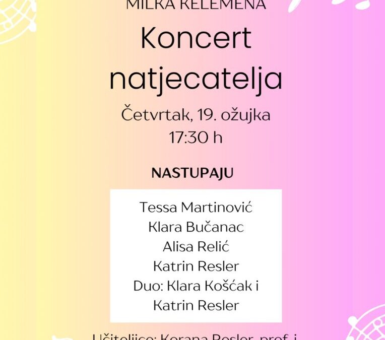 Koncert natjecatelja