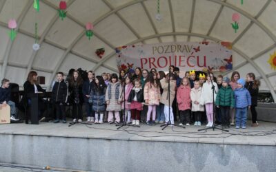 Nastup učenika na manifestaciji “Pozdrav proljeću”