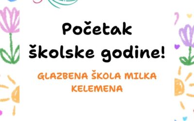 Početak školske godine – vremenik podjele rasporeda