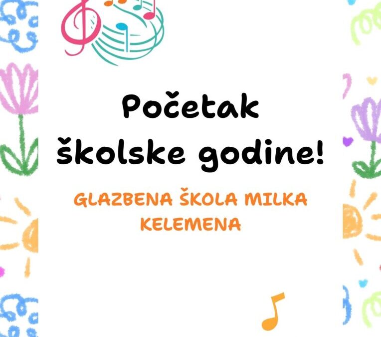 Početak školske godine – vremenik podjele rasporeda